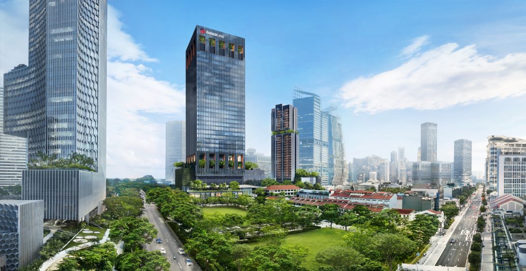 國浩房地産在新加坡的投資組合涵蓋優質住宅、酒店、商業、零售和綜合發展項目。其旗艦項目國浩大廈是新加坡第一高樓，亦是國浩房地産的總部所在地。