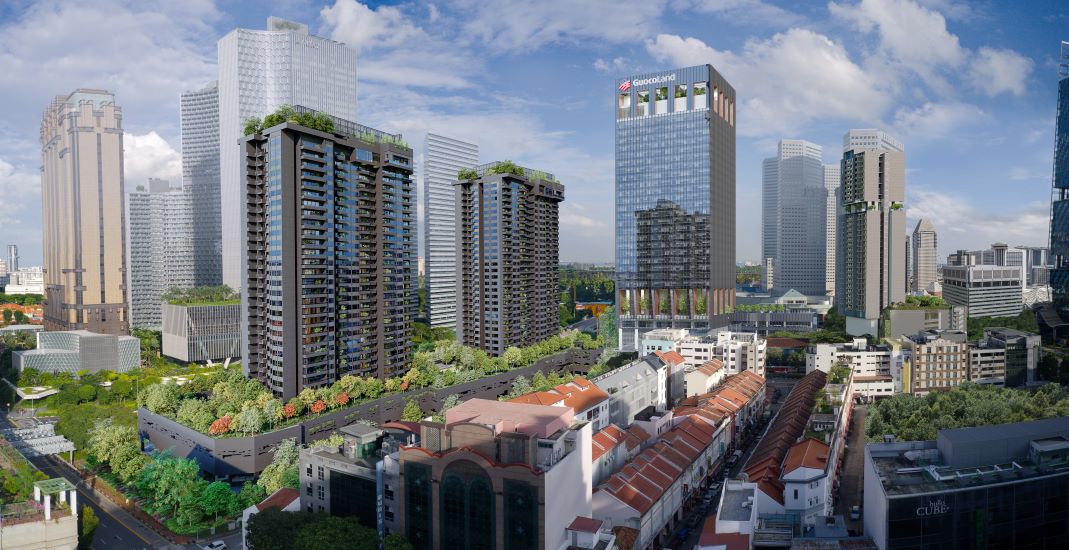 国浩房地产在新加坡的投资组合涵盖优质住宅、酒店、商业、零售和综合发展项目。其旗舰项目国浩大厦是新加坡第一高楼，亦是国浩房地产的总部所在地。
